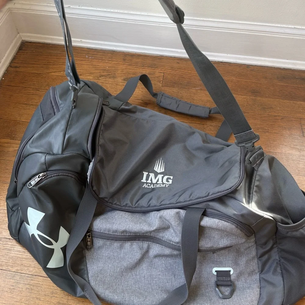 IMG Academy Official Issued Gray Under Armour Undeniable Duffle Bag 🏀